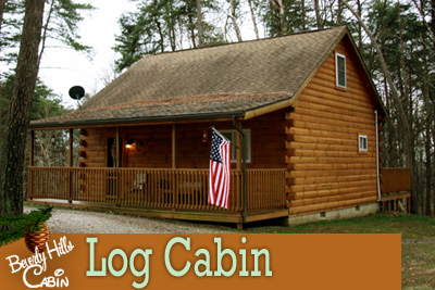 Log Cabin in the Hocking Hills
