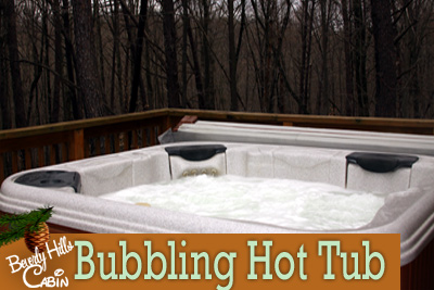 Hot Tub in the Hocking Hills